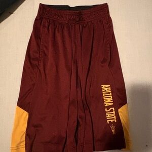 Arizona State boys Maroon & Gold Athletic Shorts